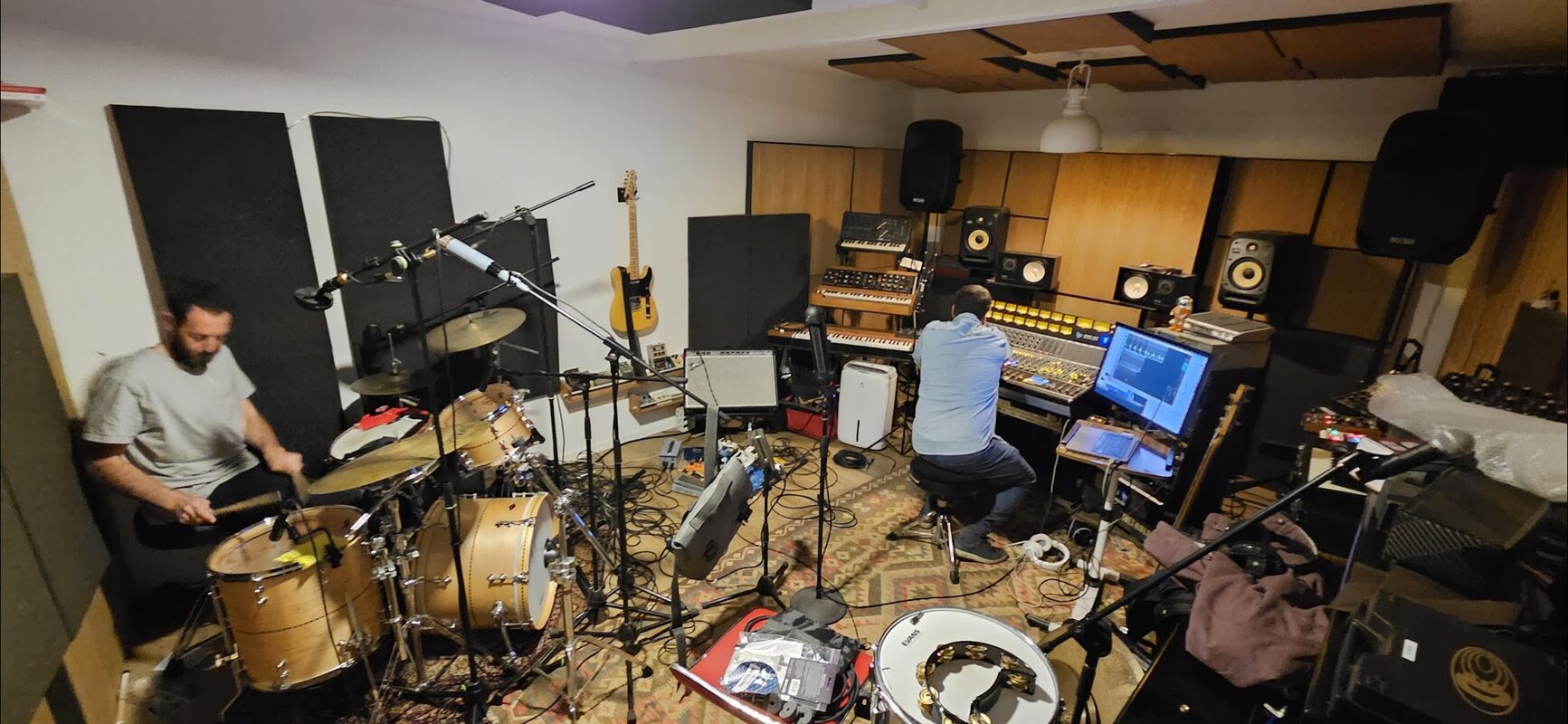 Studio session